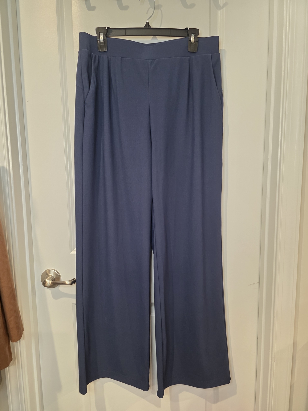 Halara Flex High Waisted Body Sculpt Micro Waffle Wide Leg Work Pants